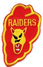 25th Division Raiders color patch Patch - Saunders Military Insignia