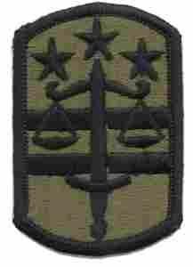 260th Military Police Subdued patch - Saunders Military Insignia