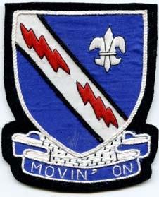 279th Infantry Regiment Custom made Cloth Patch