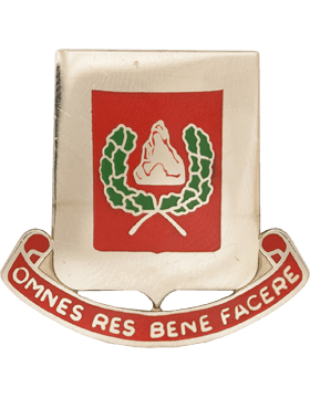 27th Engineer Battalion Unit Crest - Saunders Military Insignia