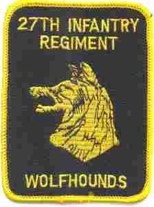 27th Infantry Regiment Custom made Cloth Patch