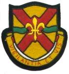 27th Reconnaissance Battalion color patch Patch, Handmade