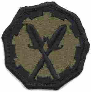 290th Military Police Brigade, Subdued patch - Saunders Military Insignia