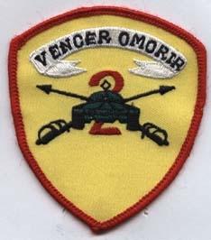 Parche a todo color del 2.º destacamento de asalto de la CA