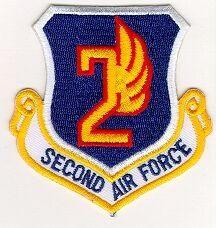 2nd Air Force Patch - Saunders Military Insignia