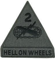 2nd Armored Division With Tab Army ACU Patch with Velcro