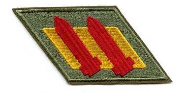 2nd Coast Artillary Patch - Saunders Military Insignia