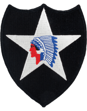 2nd Infantry Division Color Patch - Saunders Military Insignia