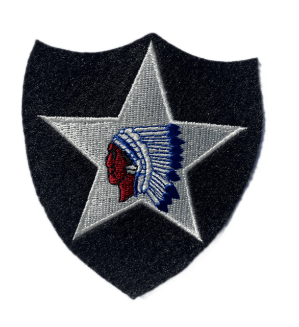 2nd Infantry Division patch in felt - Saunders Military Insignia