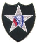 2nd Infantry Division Patch WWII Style