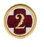 2nd Medical Brigade Command Patch (Brigade) - Saunders Military Insignia