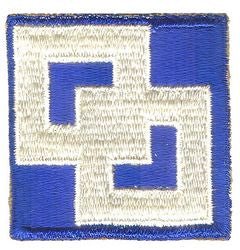 2nd Service Command cloth patch in felt