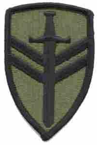 2nd Support Command Subdued patch - Saunders Military Insignia