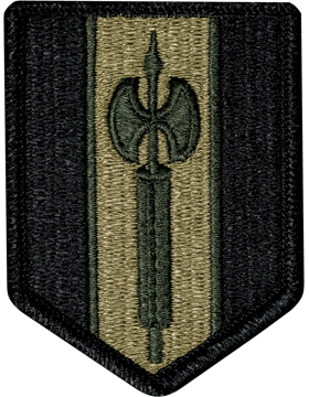 302nd Maneuver Enhancement Brigade Army Scorpion patch with Velcro