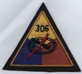 306th Armored Battalion Patch