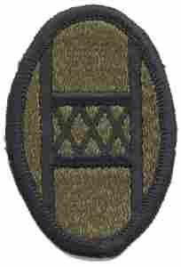 30th Infantry Division Subdued patch