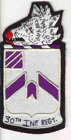 30th Infantry Regiment Patch - Saunders Military Insignia