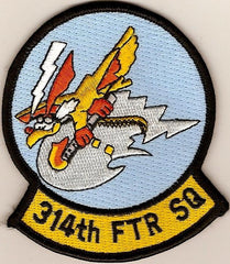 314th Fighter Squadron Patch - Saunders Military Insignia