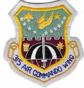 315th Air Commando Patch