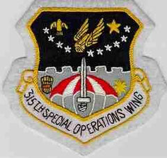 315th Special Operations Wing Patch - Saunders Military Insignia