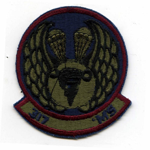 317th Organizational Maintenance Squadron Subdued Patch