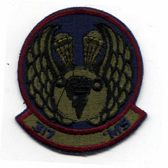 317th Organizational Maintenance Squadron Subdued Patch - Saunders Military Insignia