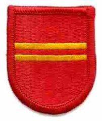 319th Field Artillery 2nd Battalion Beret Flash - Saunders Military Insignia