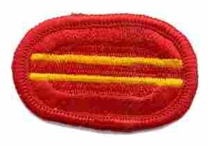 319th Field Artillery 2nd Battalion was 320th, Oval - Saunders Military Insignia