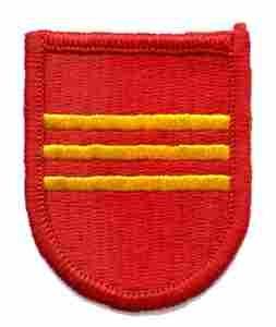 319th Field Artillery 3rd Battalion Beret Flash - Saunders Military Insignia