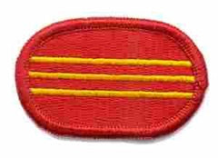 319th Field Artillery 3rd Battalion was 320th Oval - Saunders Military Insignia