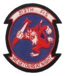 319th Fighter Interceptor Squadron Patch - Saunders Military Insignia