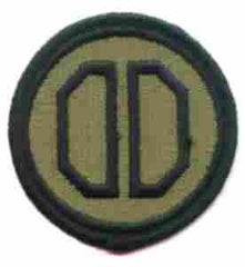 31st Armored Brigade Division Subdued patch - Saunders Military Insignia