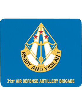 31th Air Defense Artillery mouse pad - Saunders Military Insignia