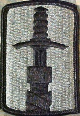 321st Civil Affairs Brigade, Army ACU Patch with Velcro - Saunders Military Insignia