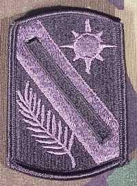 321st Sustaiment Brigade Army ACU Patch with Velcro