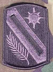 321st Sustaiment Brigade Army ACU Patch with Velcro - Saunders Military Insignia