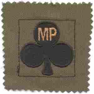 327th Infantry Military Police Subdued Cloth Patch - Saunders Military Insignia