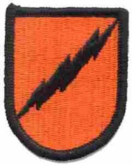 327th Signal Battalion - 2nd design Beret Flash - Saunders Military Insignia