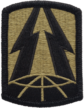 335th Signal Brigade Scorpion Patch with Velcro