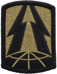 335th Signal Brigade Scorpion Patch with Velcro - Saunders Military Insignia