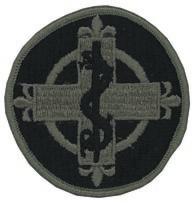 338th Medical Brigade Army ACU Patch with Velcro