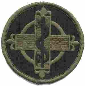 338th Medical Brigade Subdued patch - Saunders Military Insignia