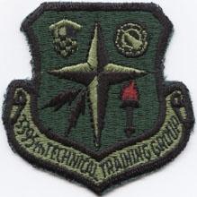 3393rd Technical Training Group Subdued Patch - Saunders Military Insignia