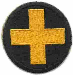 33rd Infantry Division, Patch, Authentic WWII Authentic Cut Edge - Saunders Military Insignia