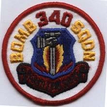340th Bombardment Squadron Patch