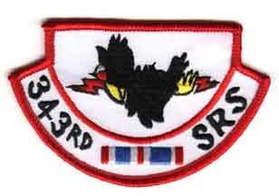 343rd Strategic Reconnaissance Squadron Patch - Saunders Military Insignia