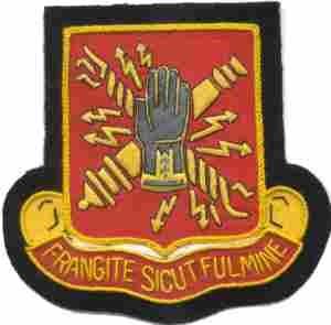 352nd Armored Field Artillery Battalion Custom made Cloth Patch