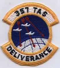 357th Tactical Airlift Squadron Patch - Saunders Military Insignia
