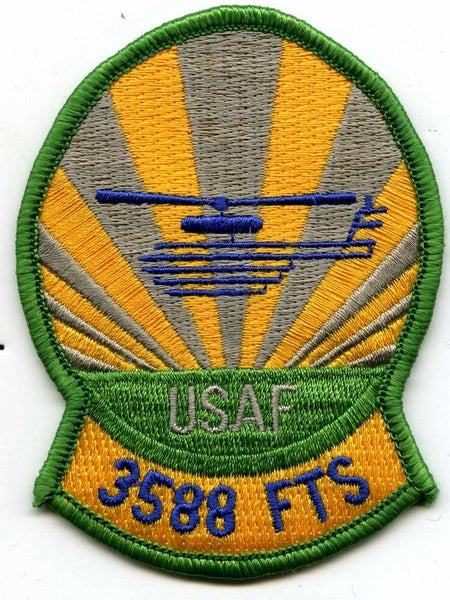 3588 Flying Training Squadron Helicopter Subdued Patch