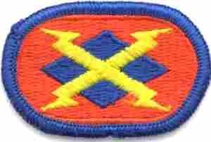 35th Signal Brigade Oval - Saunders Military Insignia